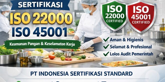 jasa sertifikasi ISO 22000