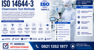 ISO 14644‑3– Cleanrooms Test Methods