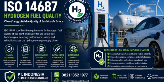 ISO 14687– Hydrogen Fuel Quality