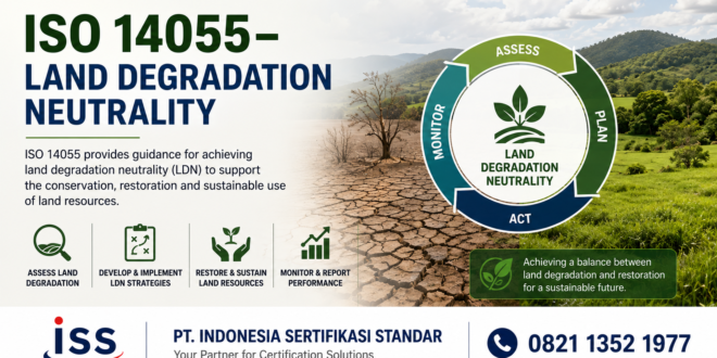 ISO 14055– Land Degradation Neutrality
