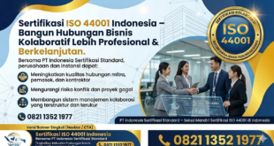 jasa sertifikasi ISO 44001 sistem manajemen hubungan bisnis kolaboratif