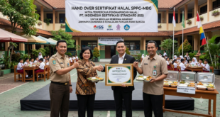 hand over sertifikasi halal SPPG-MBG bersama pt.indonesia sertifikasi standard