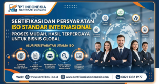 Sertifikasi iso internasional standard dan Persyaratannya Bersama Pt. Indonesia Sertifikasi standard